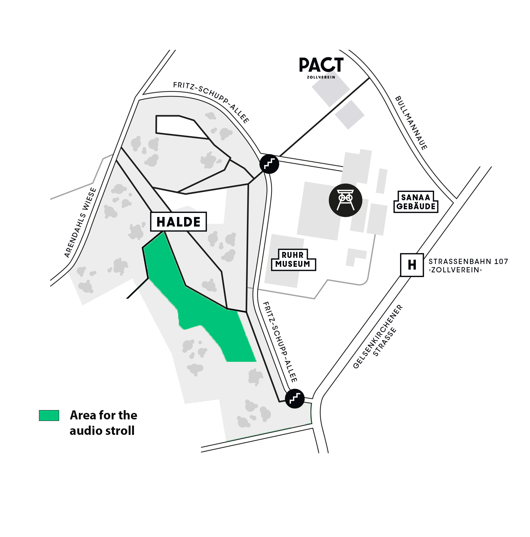 Lageplan Halde ENG