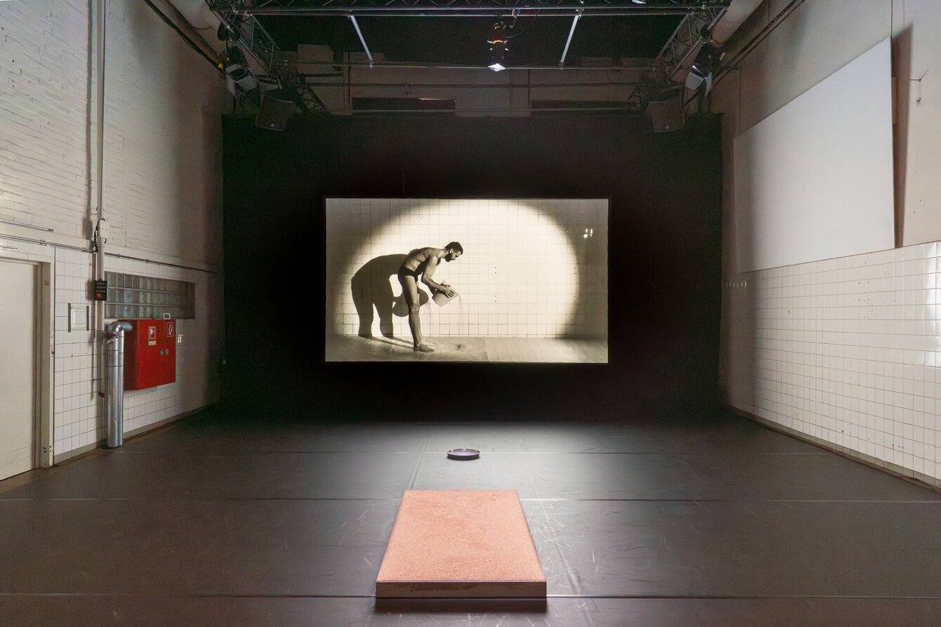 Videoinstallation auf der Kleinen Bühne