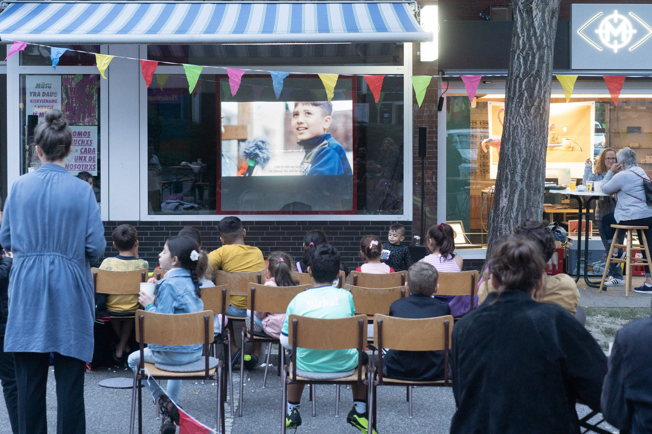 Kino im Schaufenster der WerkStadt