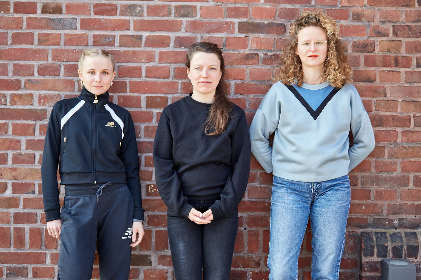 Potrait of Josephine Findeisen, Verena Brakonier and Greta Granderath 