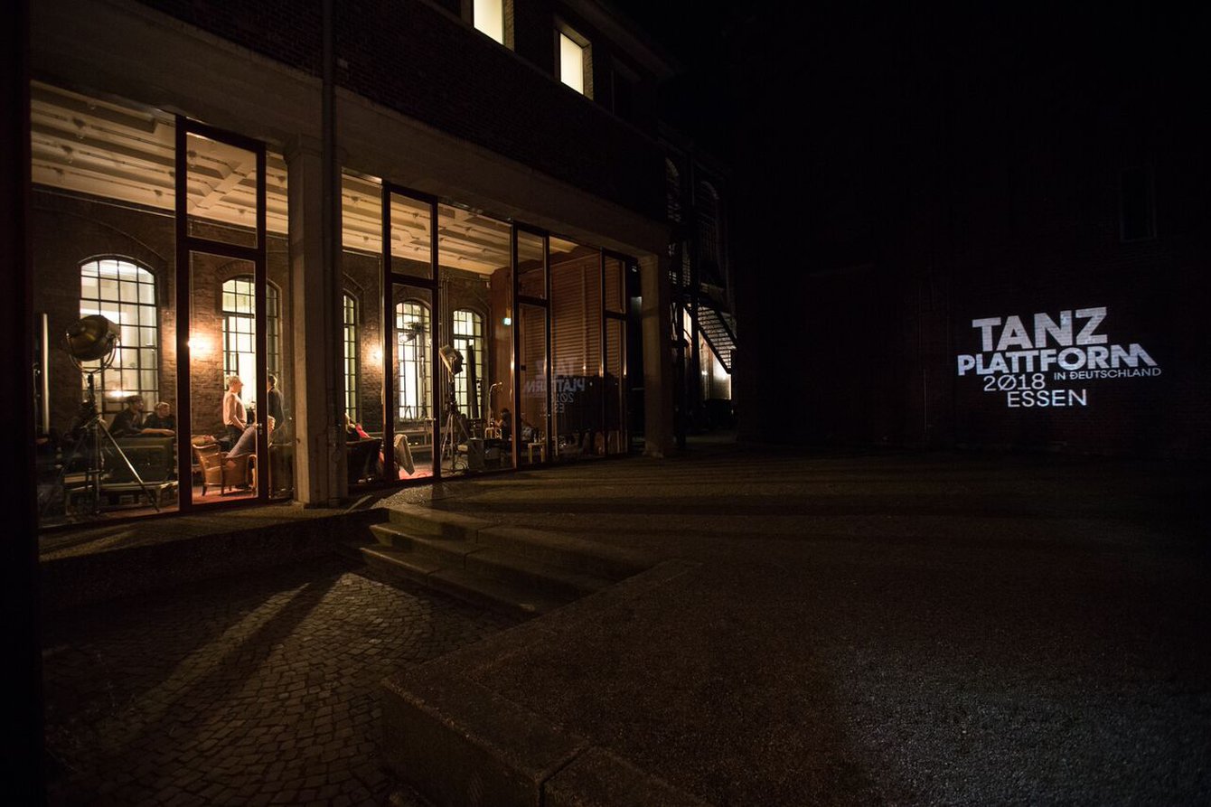 Blick auf den Wintergarten von PACT Zollverein