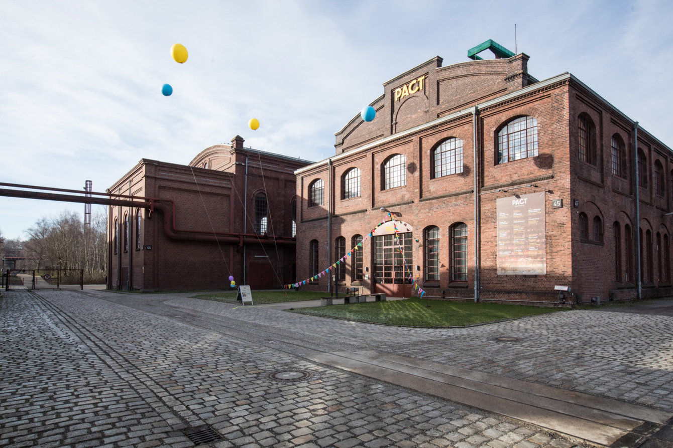 Das Gebäude von PACT Zollverein 