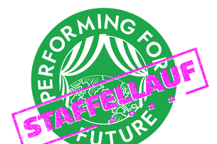 Logo: Performing for Future - Staffellauf