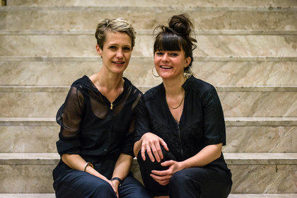 Porträt von Sandra Teitge & Franziska Pierwoss